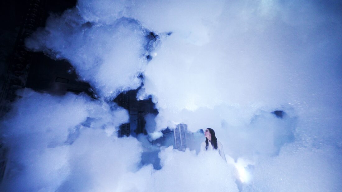 image of an immersive art exhibit