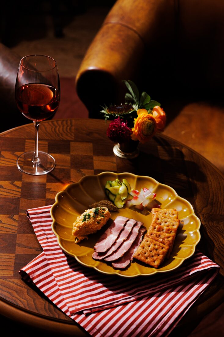 A snack plate
