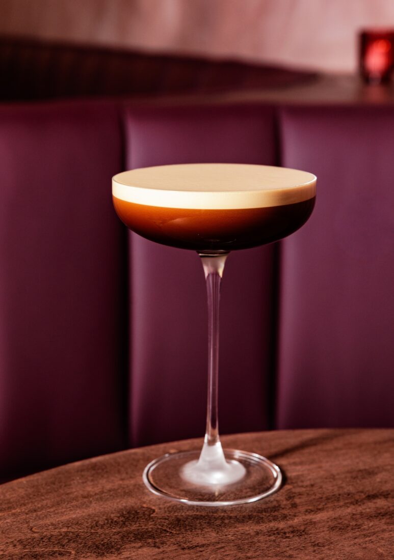An espresso martini