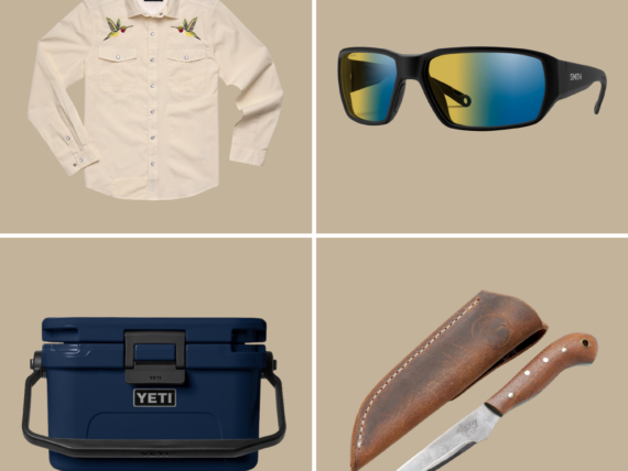 collage of father's day sporting images