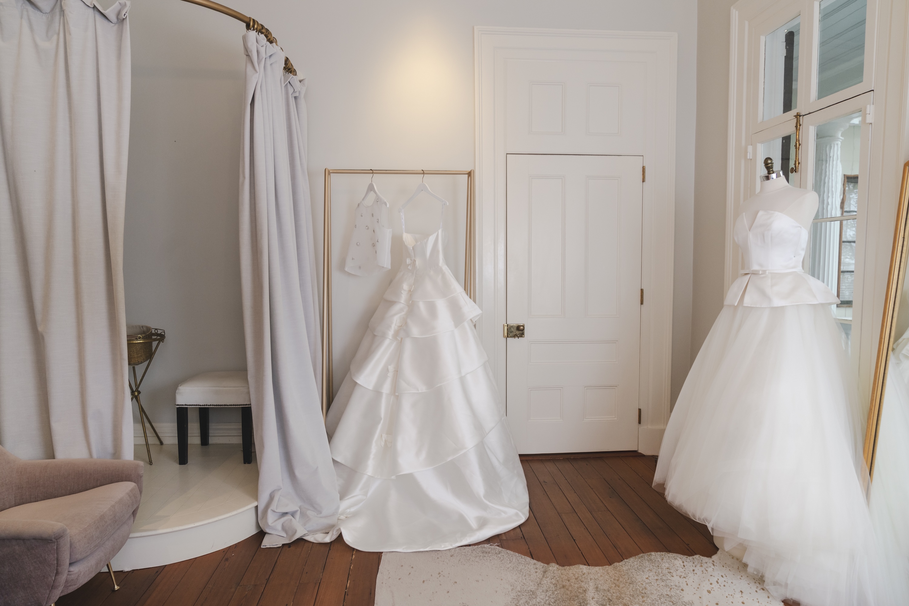 wedding dress mannequins