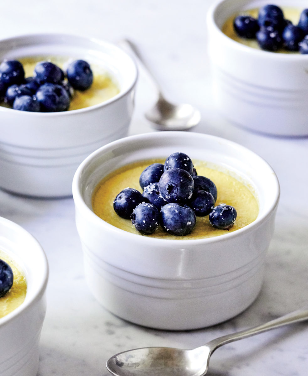 corn creme in a pot