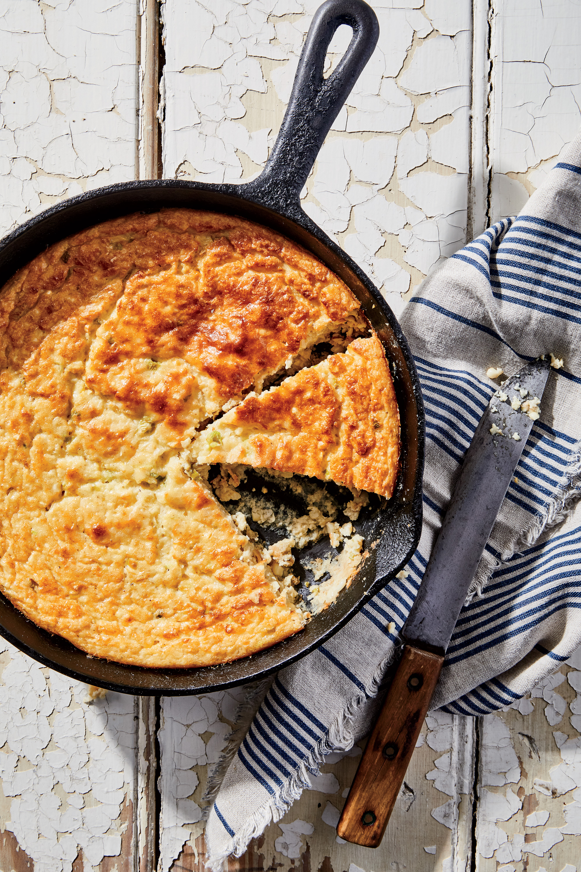 cornbread in a skilllet