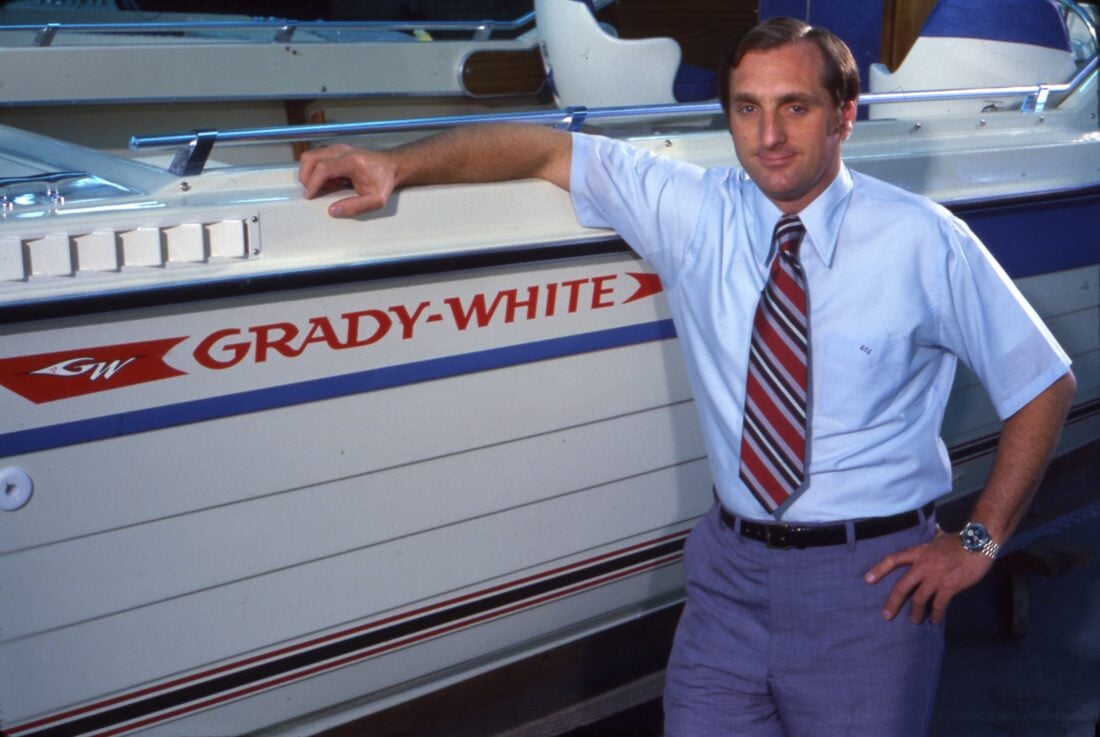 A man with a boat