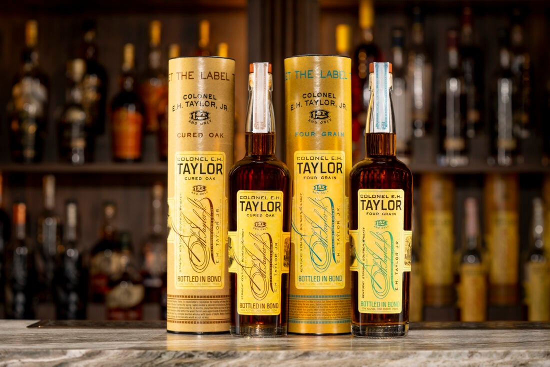 Bottles of bourbon