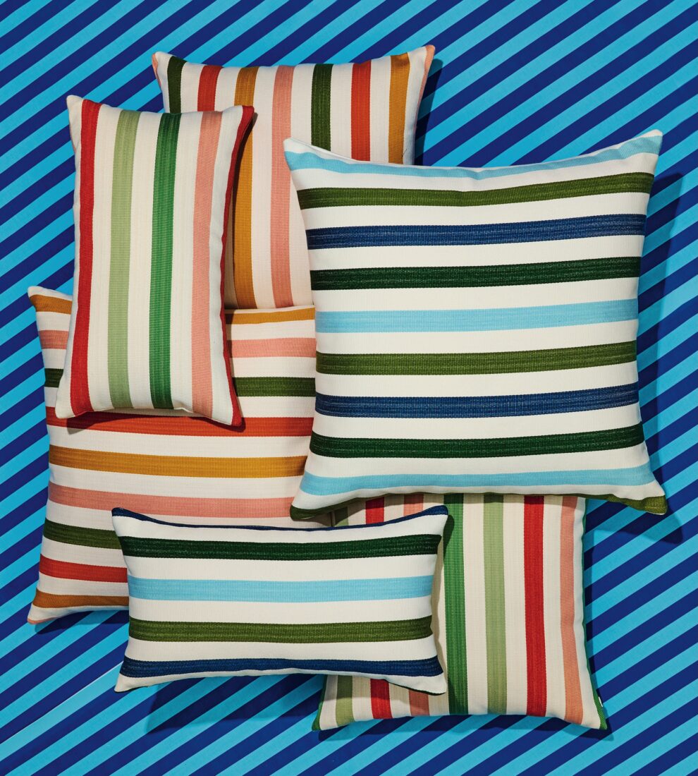 Stripe pillows
