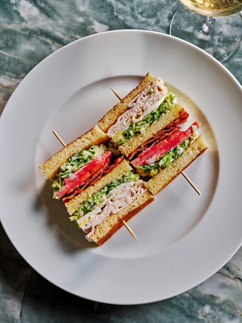 A club sandwich