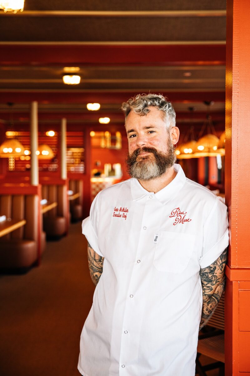 A portrait of a chef