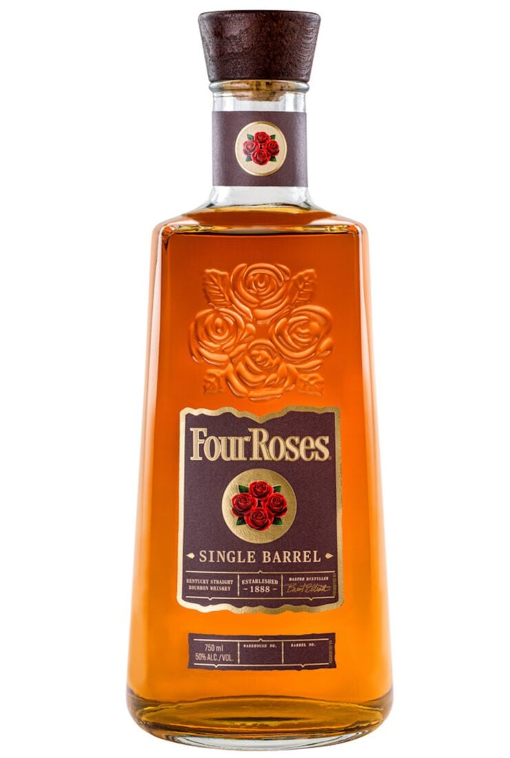 A bottle of bourbon