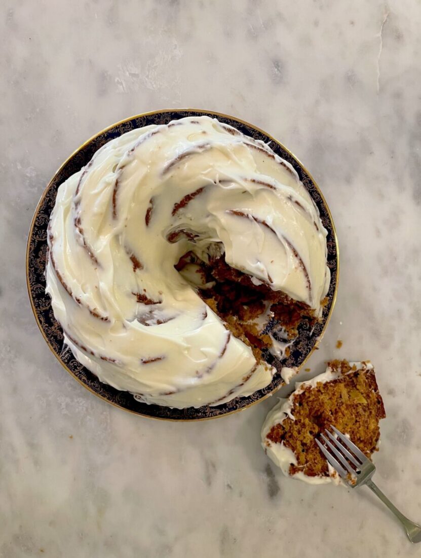 apple walnut cake