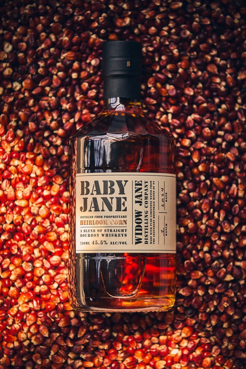 A bottle of bourbon