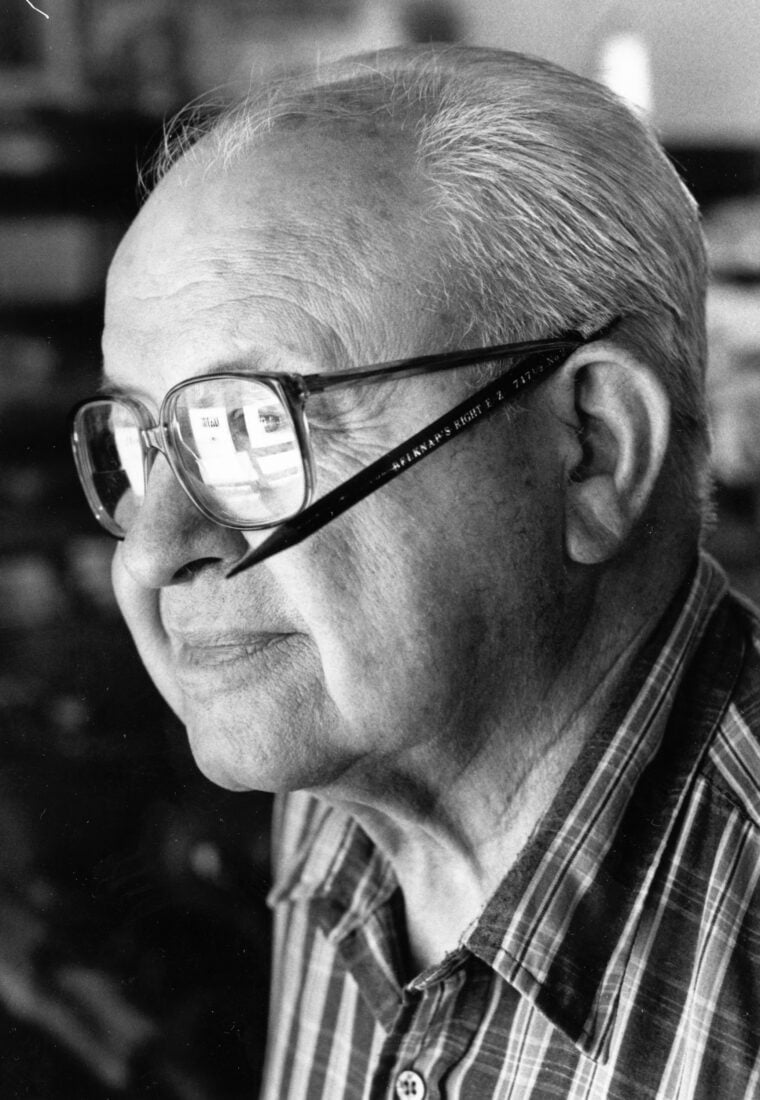 A portrait of a man
