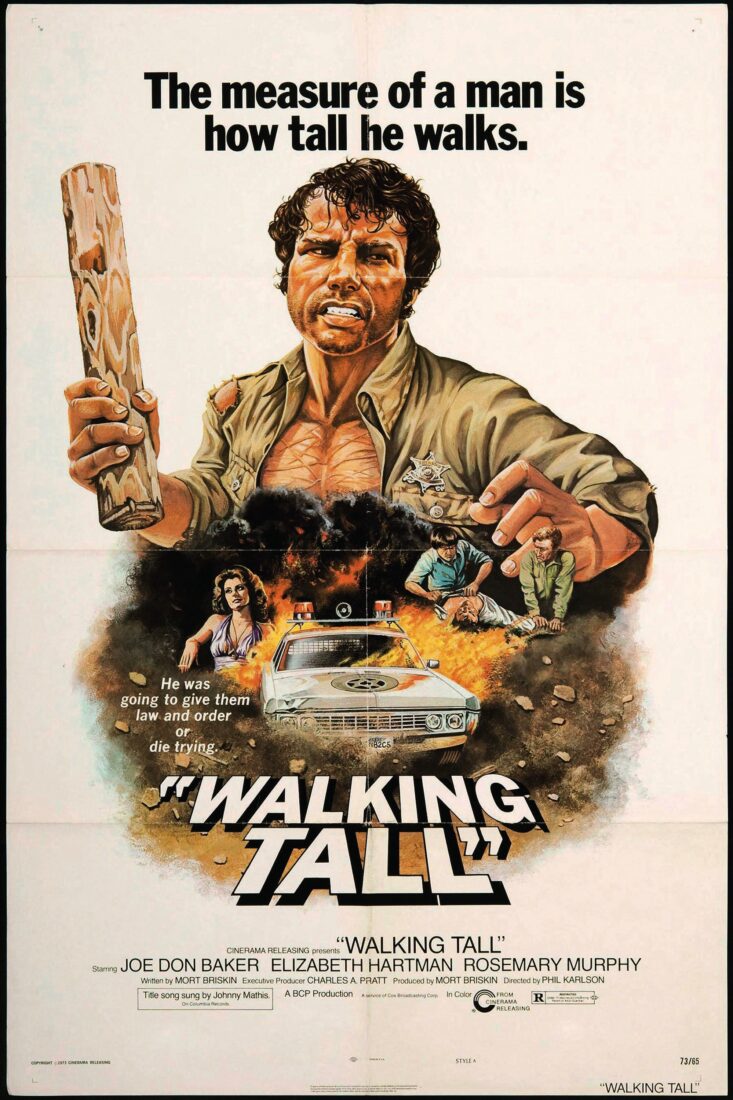 A movie poster of Walking Tall