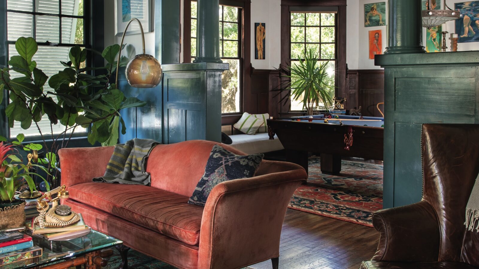 The living room of a house