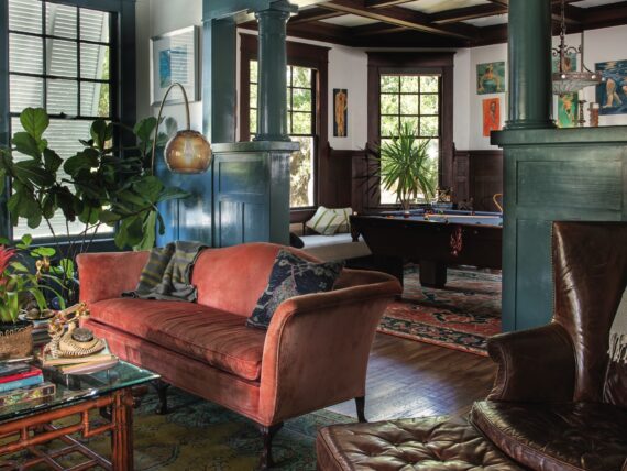 The living room of a house
