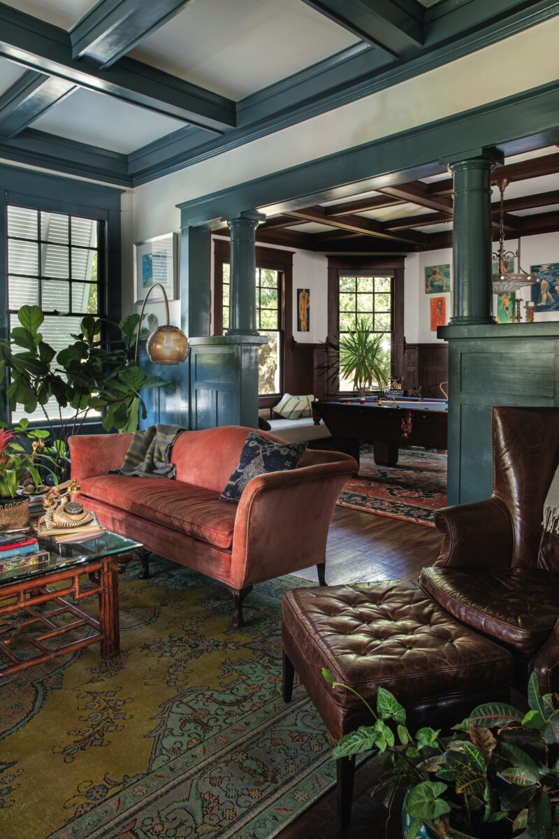 The living room of a house