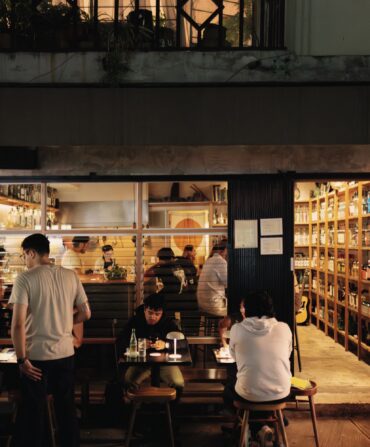 People in a bar