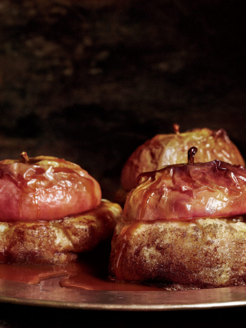 baked apple dumpling