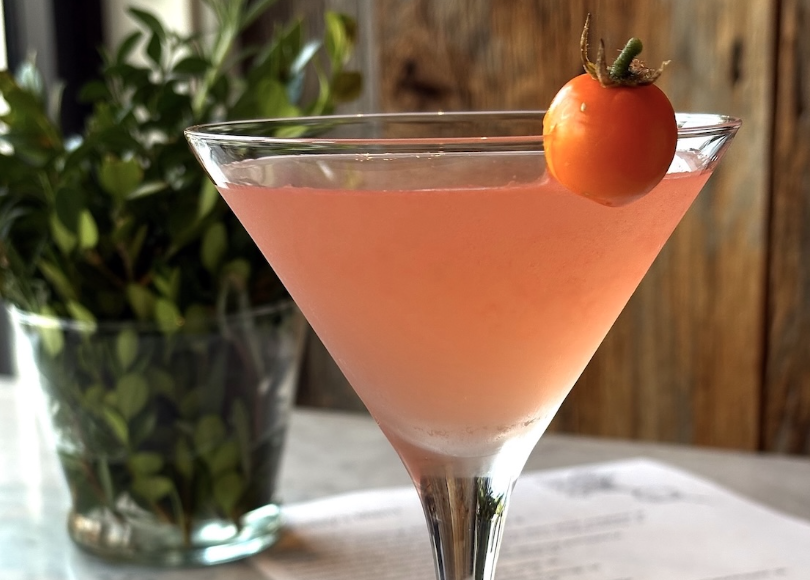 Garden to Glass: How to Make a Tomato Vine Martini