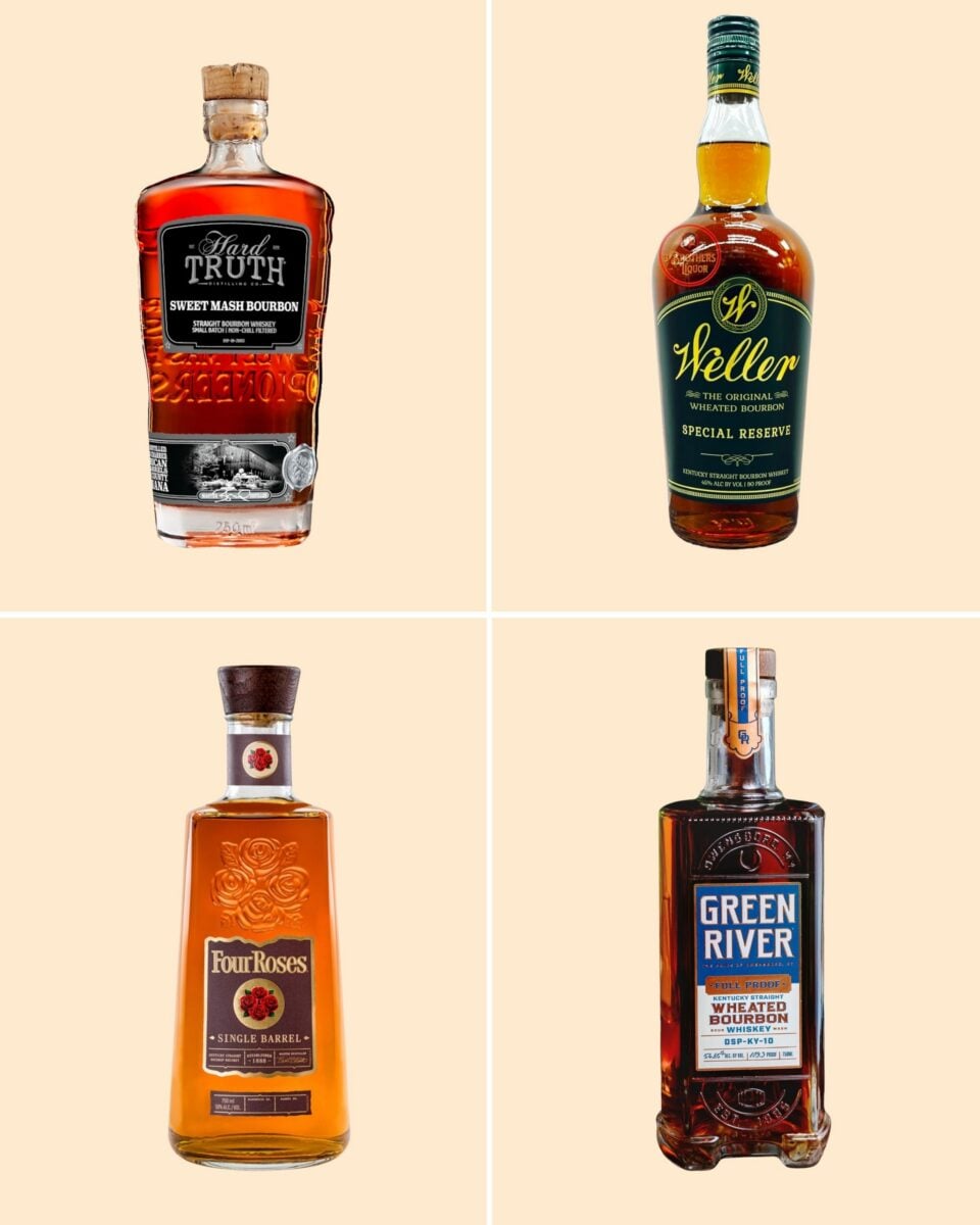 A grid of 4 bottles