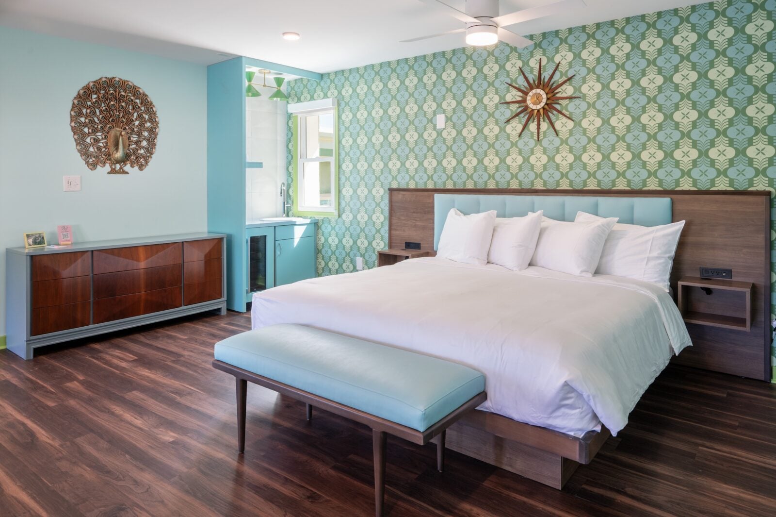 A guest room