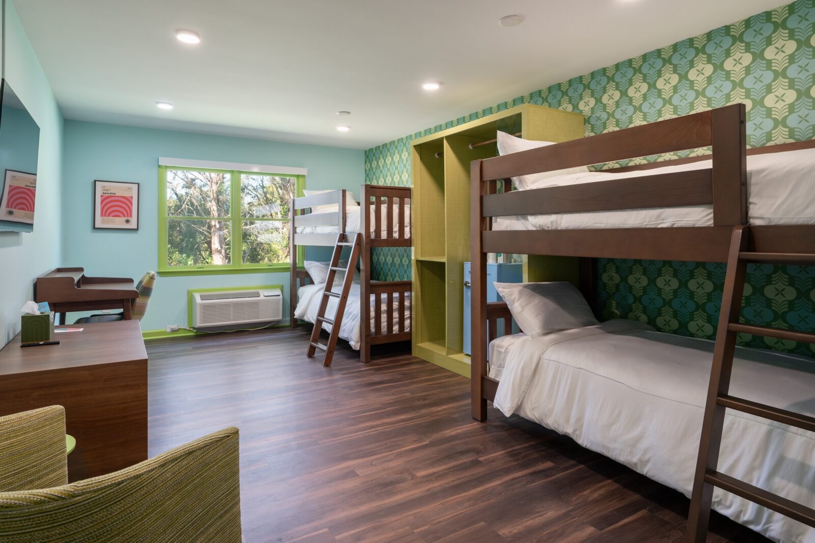 A guest room