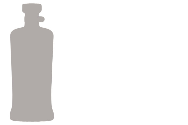 notched bottle silhouette