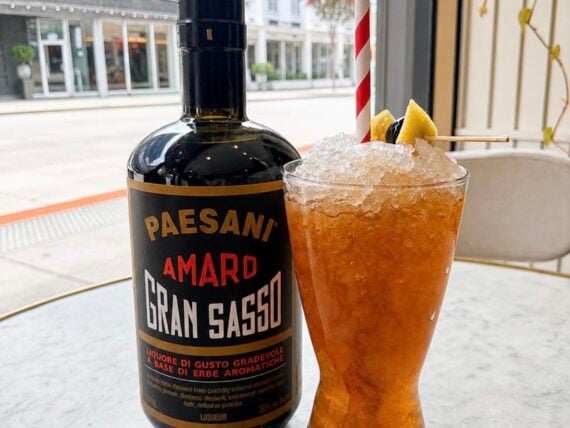 A cola cocktail