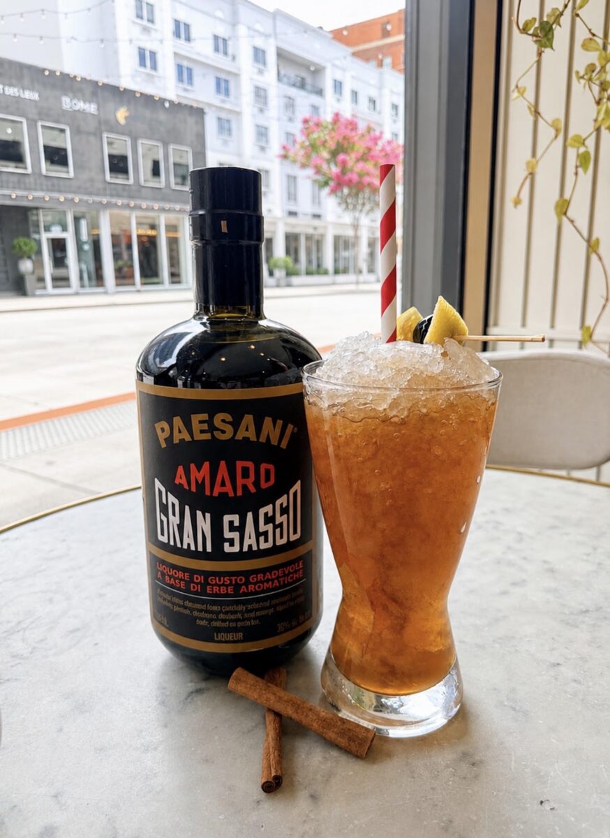 A cola cocktail