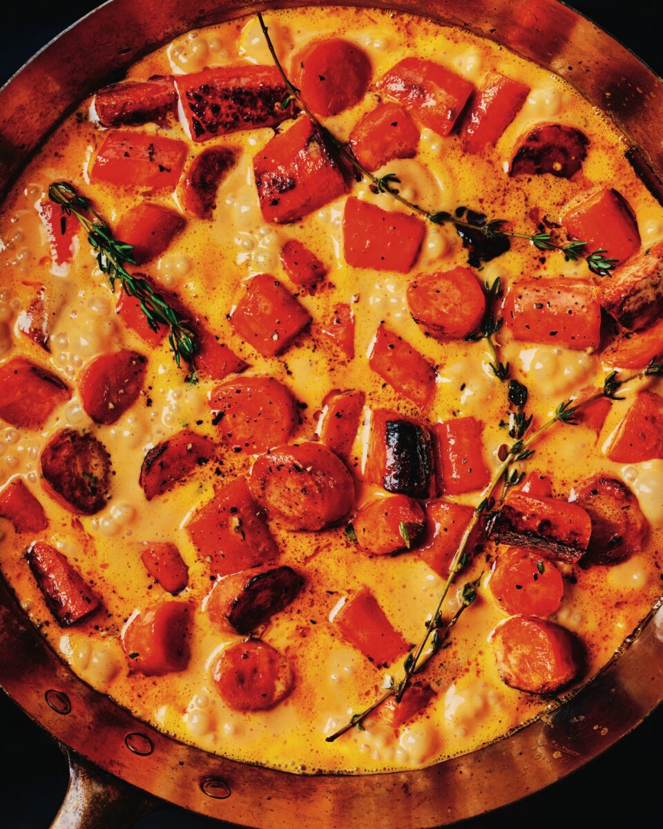 Creamed carrots
