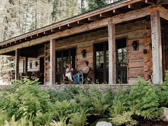 A cabin in the woods