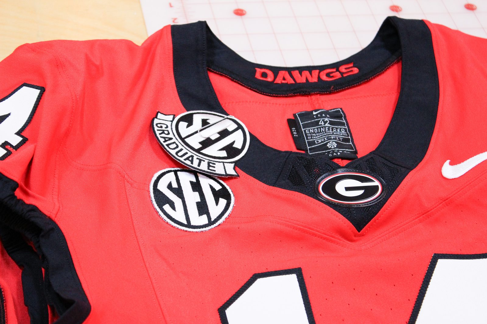 jersey and patch