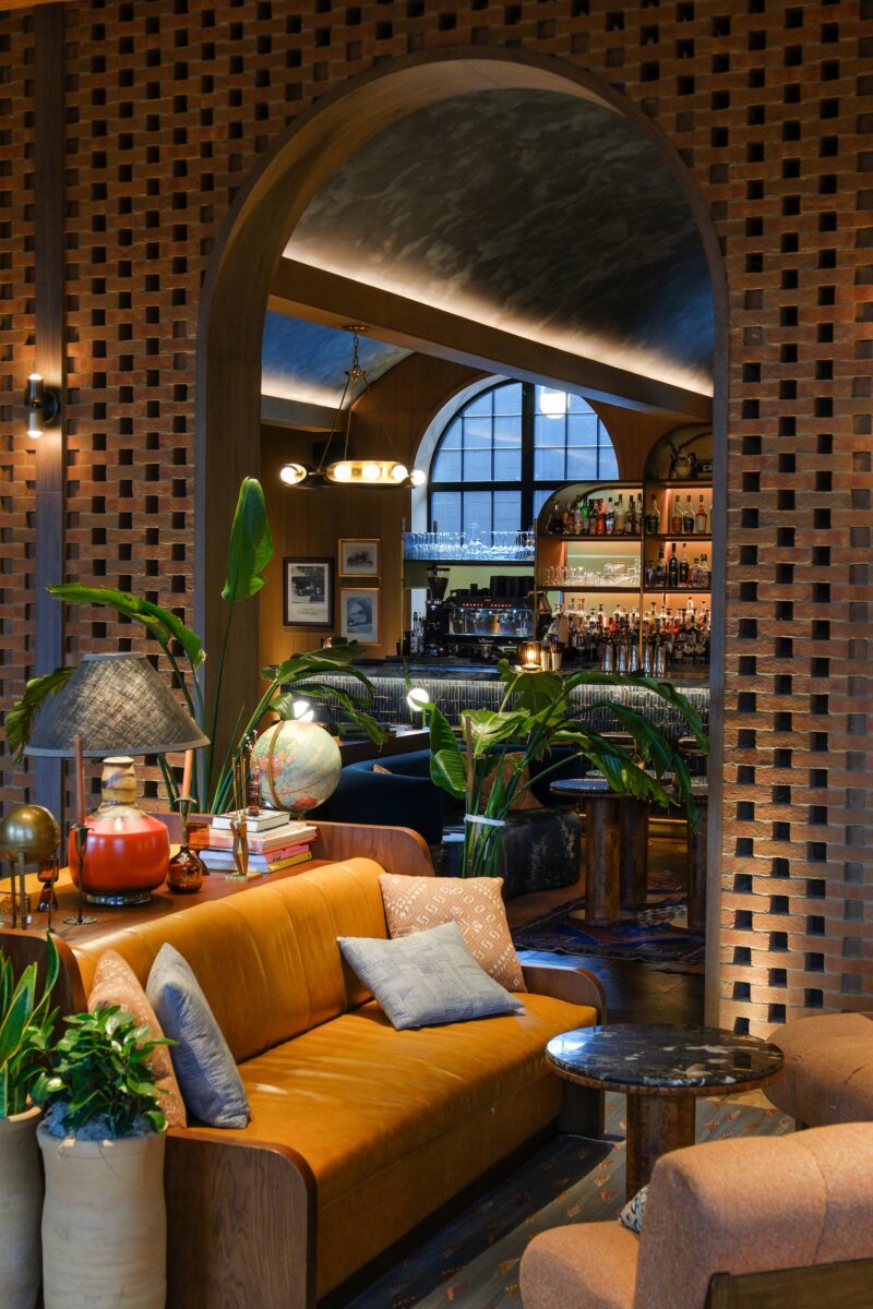 A lounge and hotel bar