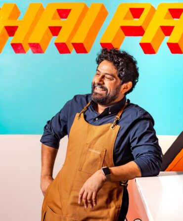 A portrait of Meherwan Irani