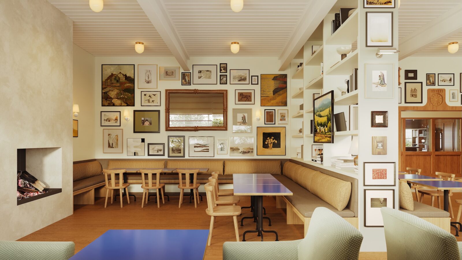 interior of patsy's bar