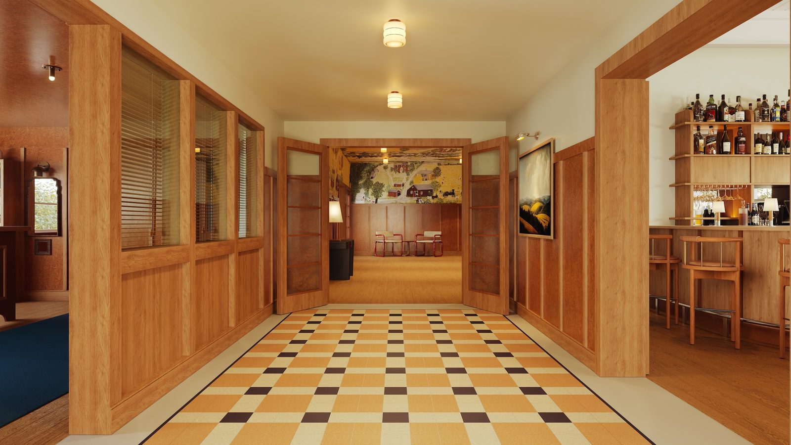 hotel reception
