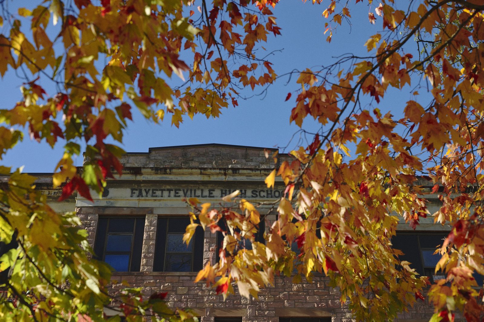 high school exterior