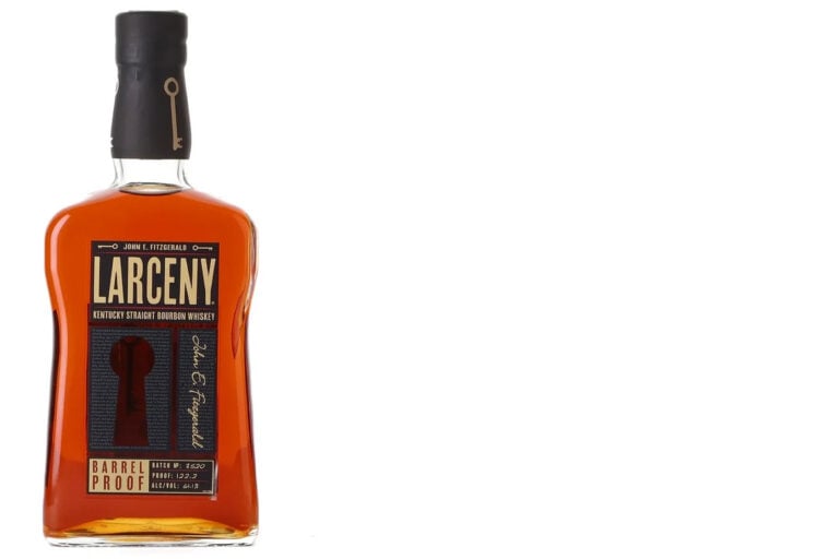top heavy bourbon bottle