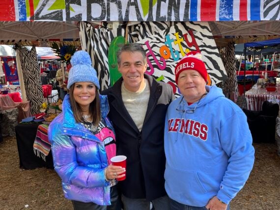 three ole miss fans
