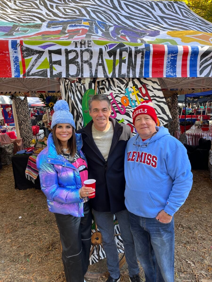 three ole miss fans