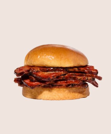 A brisket sandwich