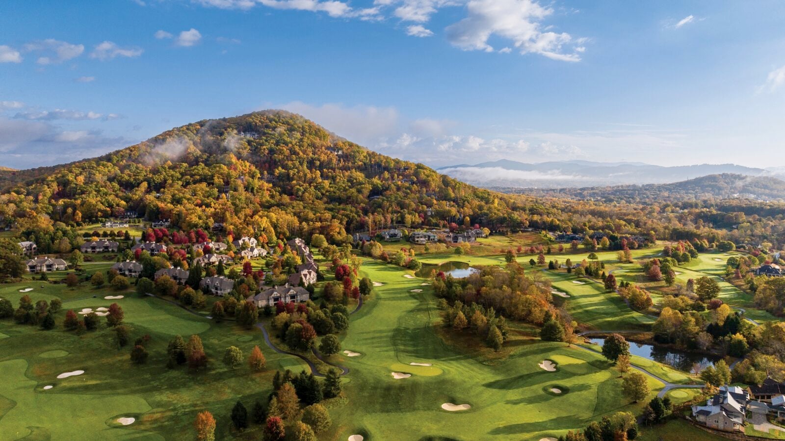 A golf course
