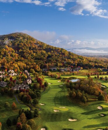 A golf course