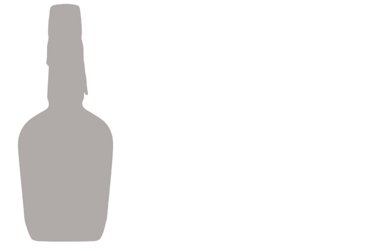 wax sealed bourbon bottle silhouette