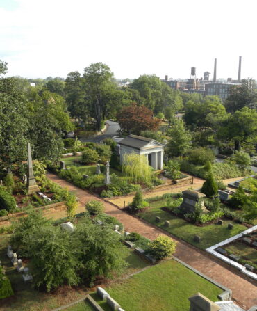 A cemetery