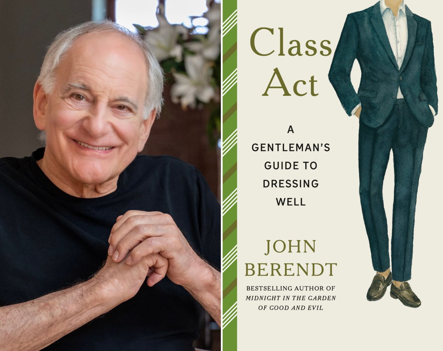 A portrait of a man; a book cover