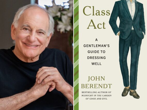 A portrait of a man; a book cover