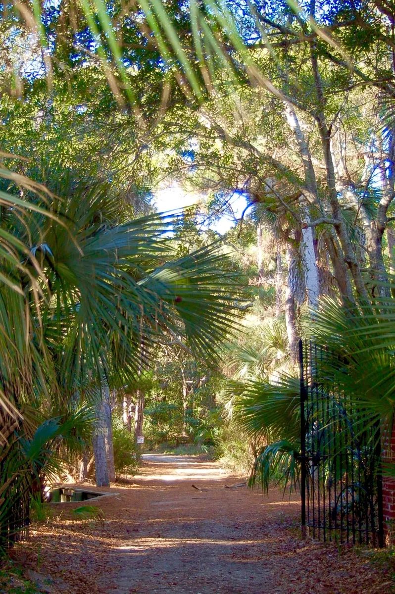 path entrance
