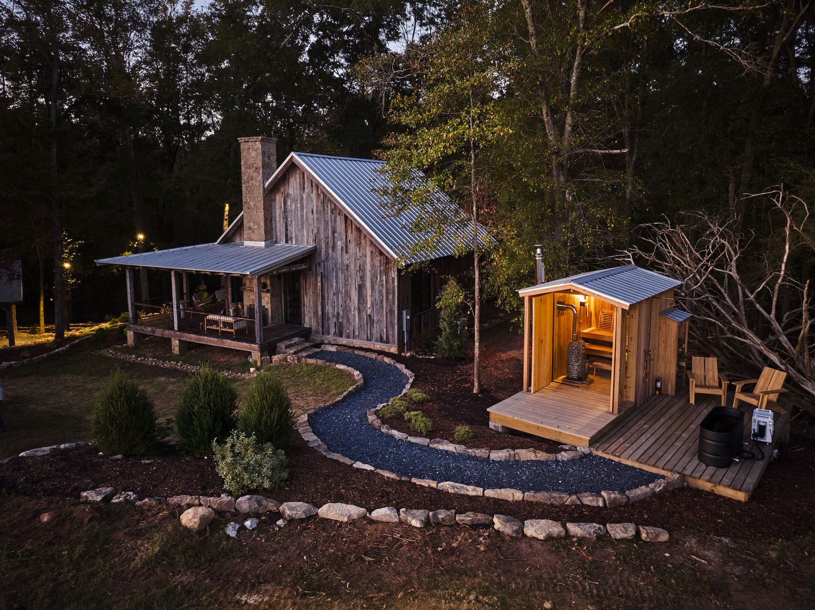 a cabin at Quercus