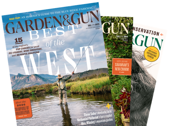 Garden & Gun magazine covers